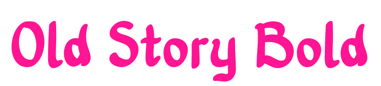 Old Story Bold预览图片
