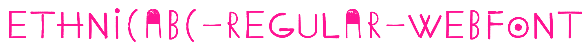 ethnicabc-regular-webfont预览图片