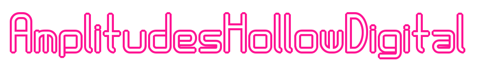 AmplitudesHollowDigital