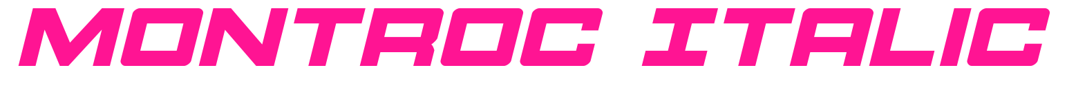 Montroc Italic