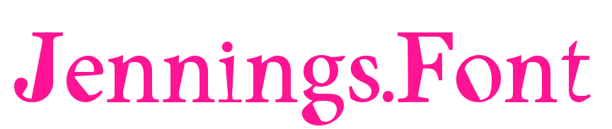 Jennings.Font预览图片