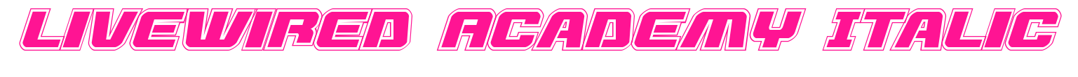 Livewired Academy Italic