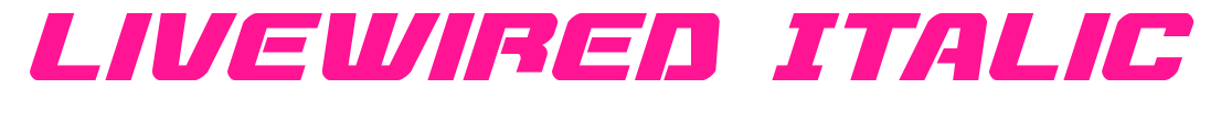Livewired Italic预览图片