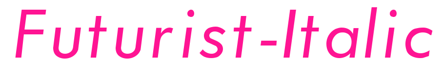 Futurist-Italic