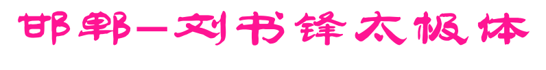 邯郸-刘书锋太极体预览图片