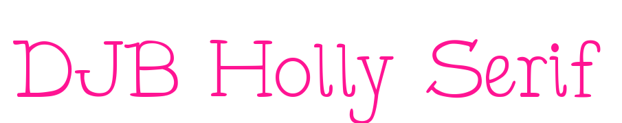 DJB Holly Serif预览图片