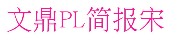 文鼎PL简报宋