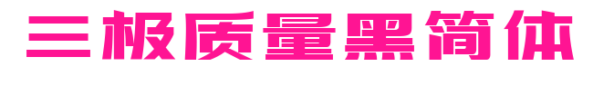 三极质量黑简体预览图片