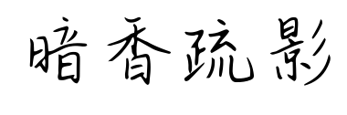 暗香疏影预览图片
