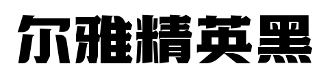 尔雅精英黑